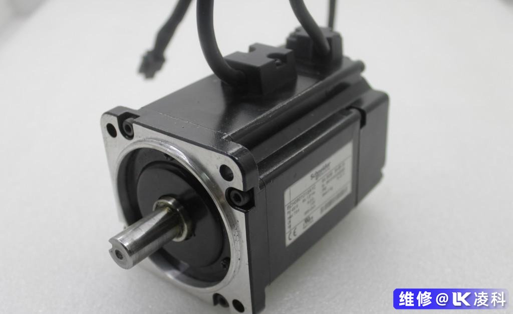 施耐德伺服電機法蘭盤斷裂維修